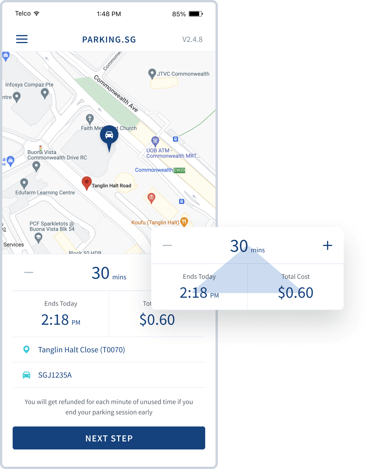 The triangular Duration-Time-Cost Structure