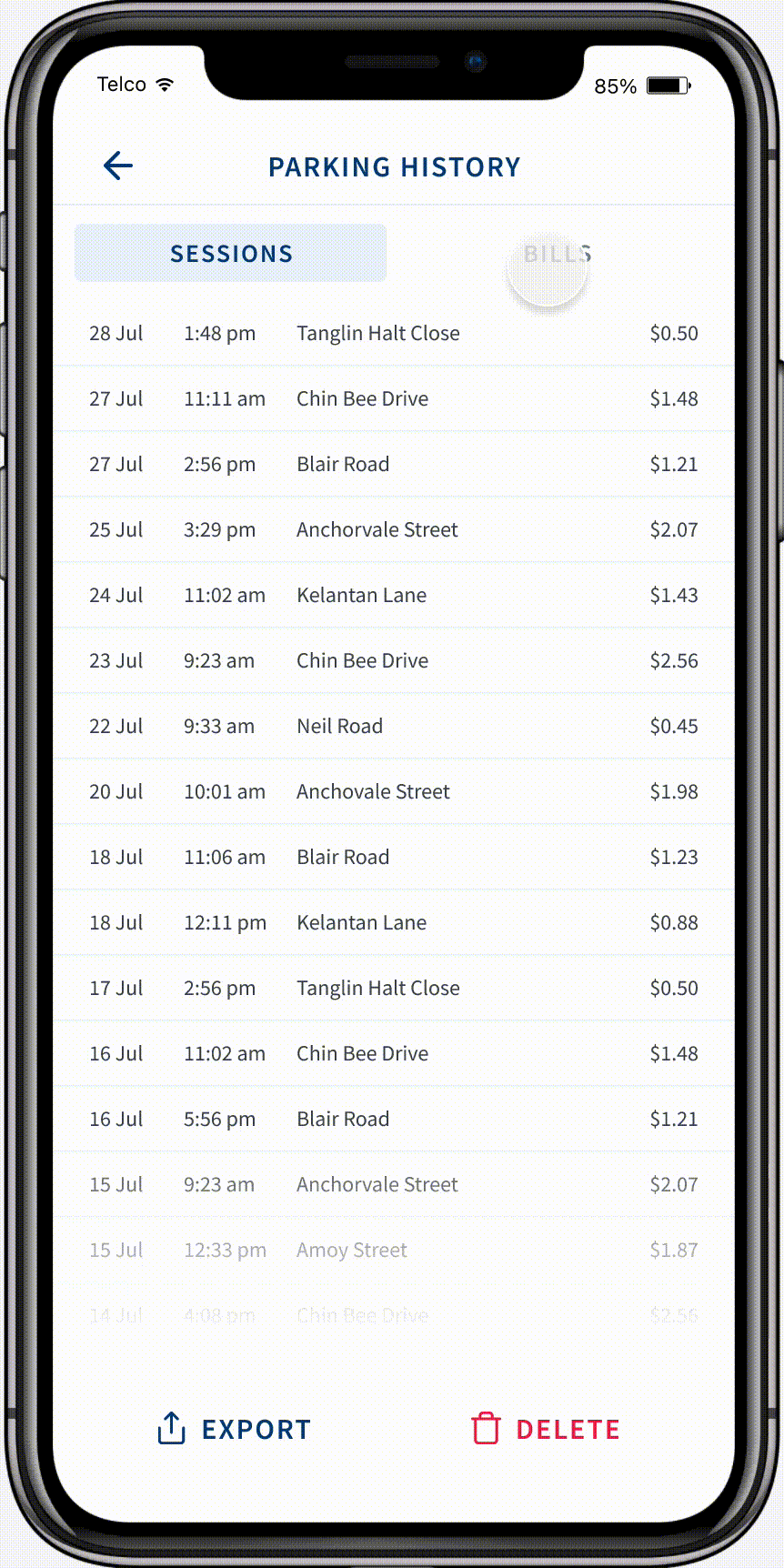 Explaining consolidation of sessions into bills